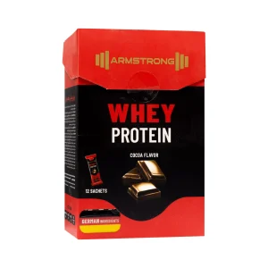 ساشه پروتئین وی شکلاتی 12 عددی آرمسترانگ