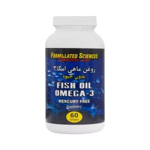 سافت ژل امگا 3 بدون جیوه 60 عددی فرمولیتد ساینسز