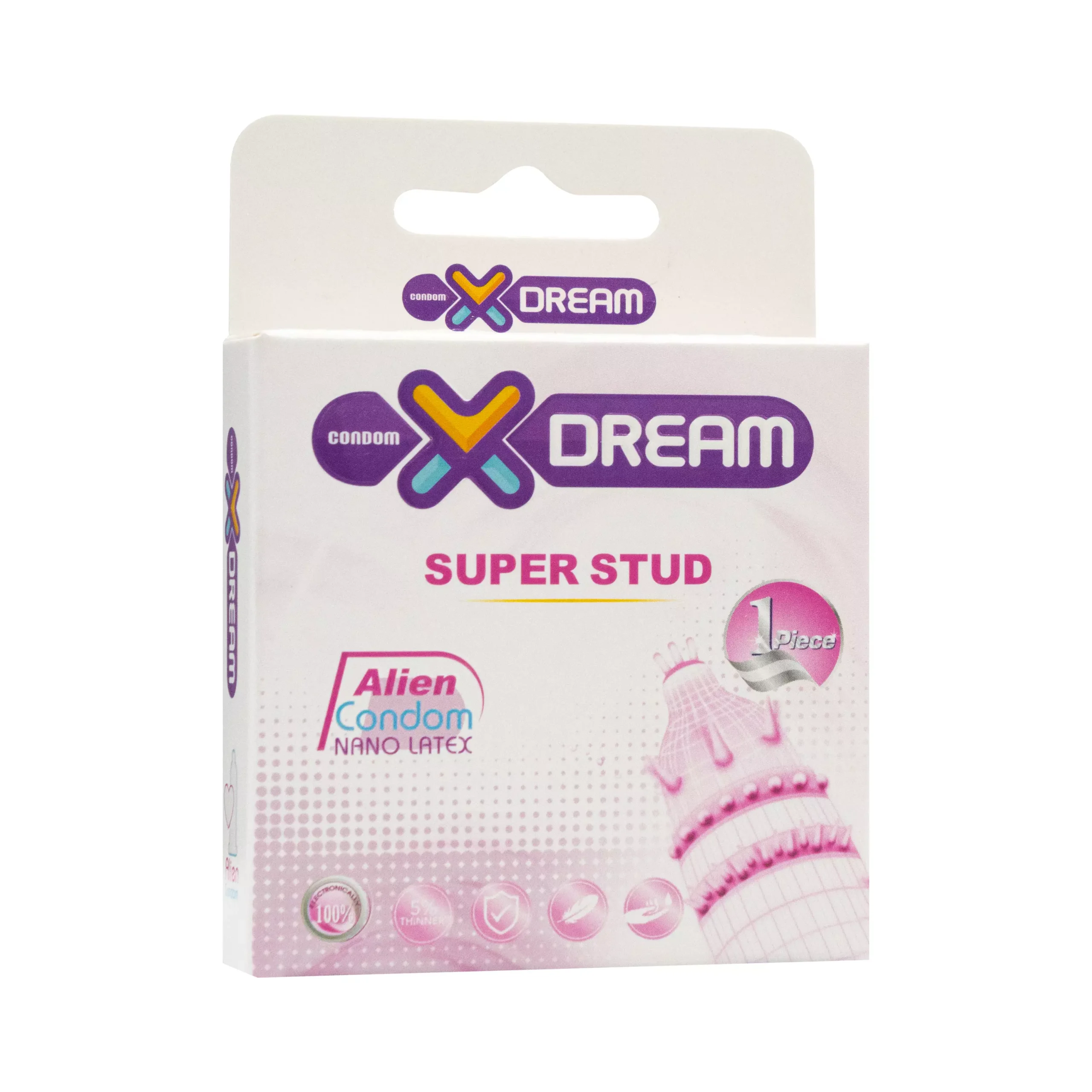 کاندوم20Alien20super20stud20بسته20120عددی20ایکسدریم