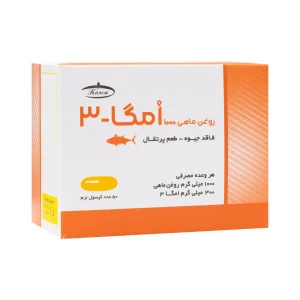 کپسول نرم امگا 3 روغن ماهی 1000 میلی گرم کارن